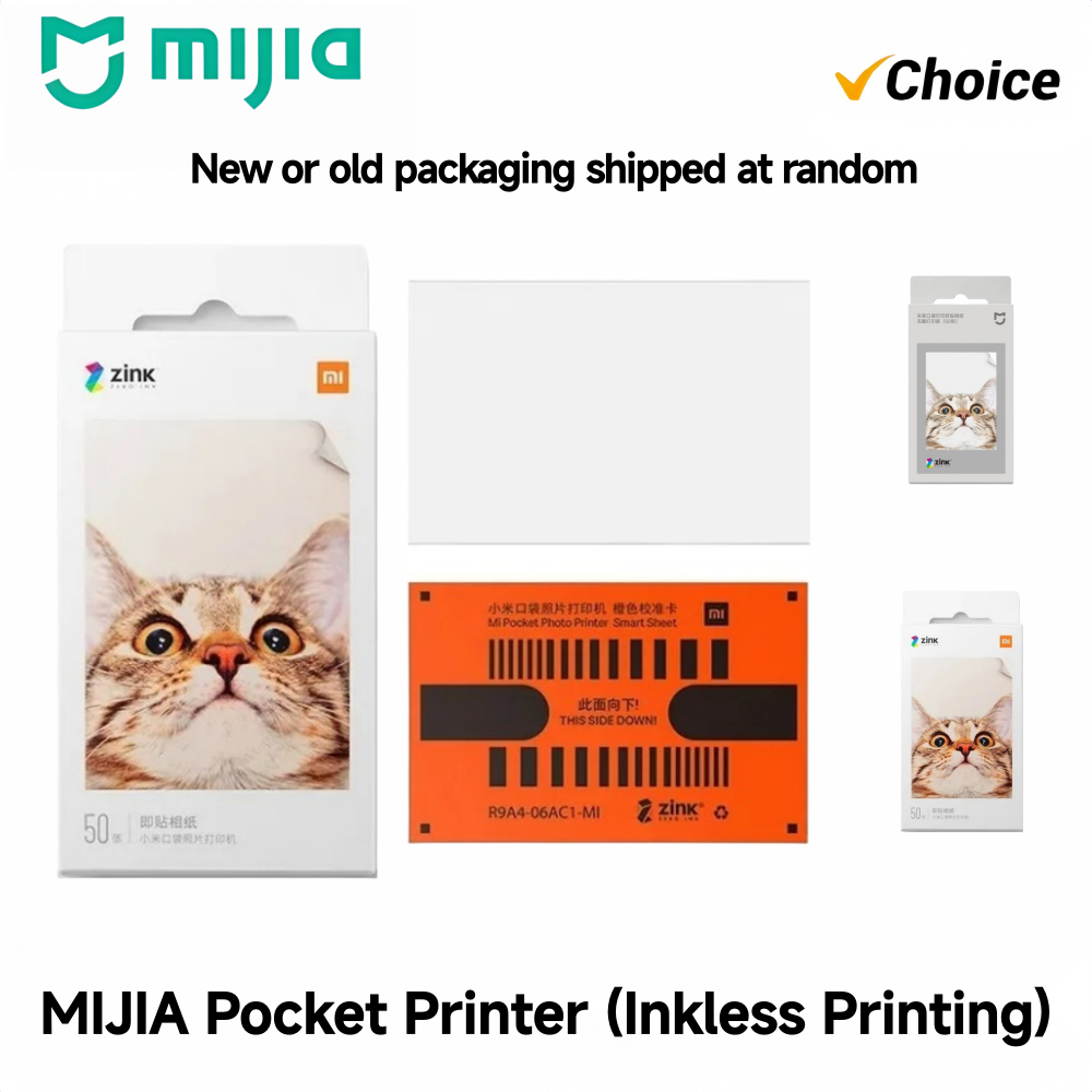 Mijia ZINK ポケットフォト用紙 3インチ 自己粘着 - Ink Blotter Paper のレビューと価格