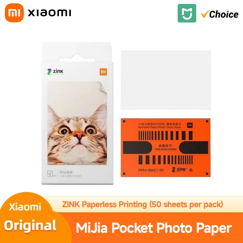 MIJIA ZINK ポケットフォト用紙 3インチ 自己粘着 - Ink Blotter Paper のレビューと価格