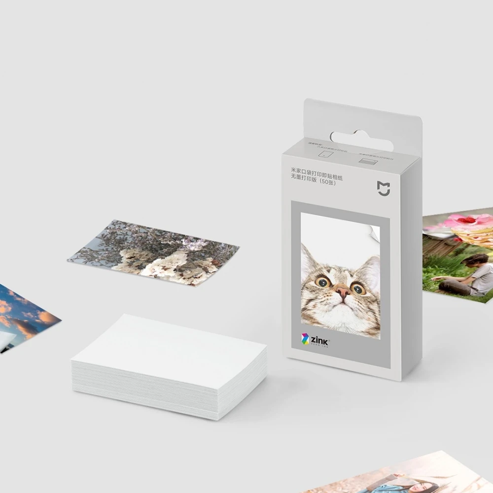 MIJIA ZINK ポケットフォト用紙 3インチ 自己粘着 - Ink Blotter Paper のレビューと価格