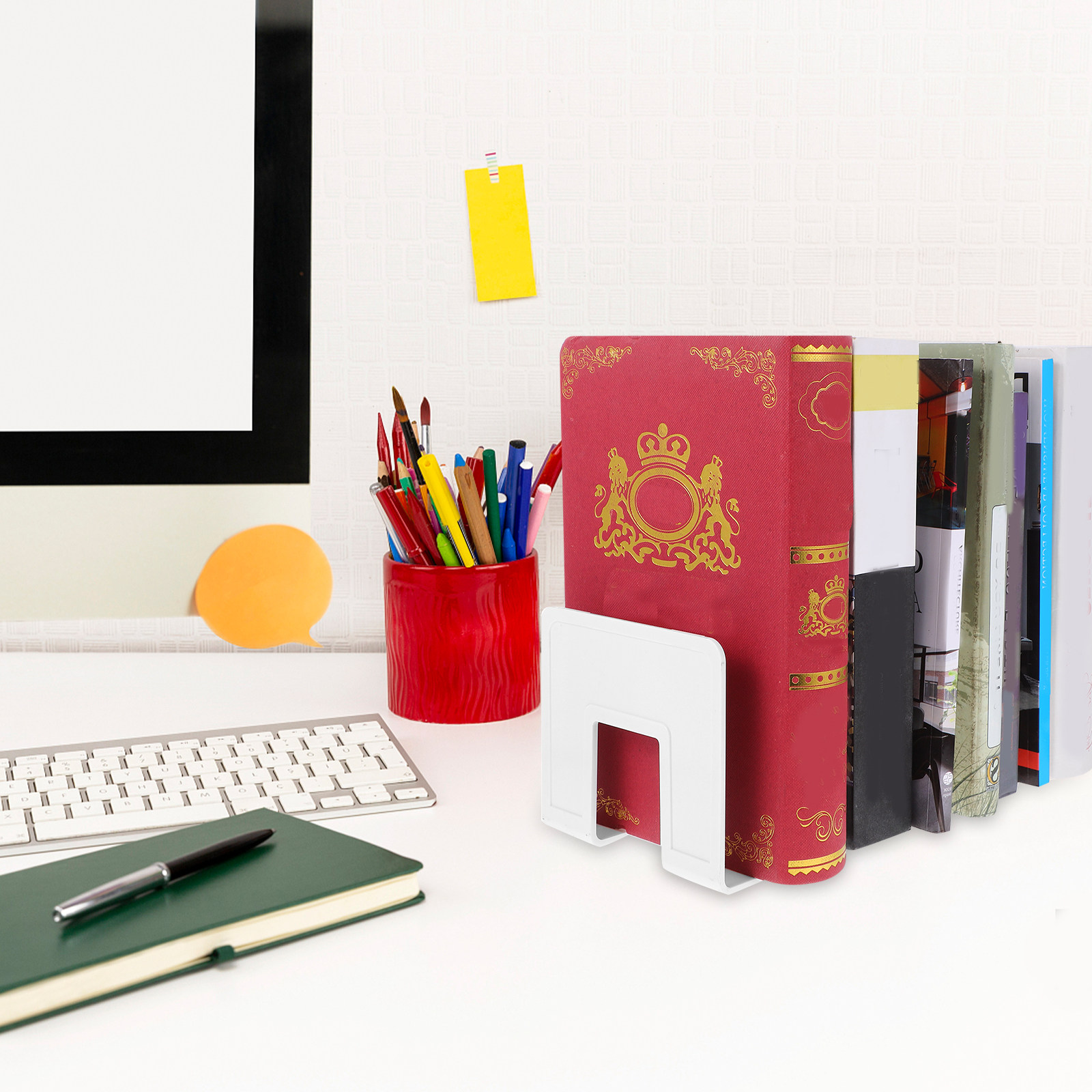 透明アクリル製の卓上収納ラック。書籍、ファイル、雑誌、書類な - Magazine Holder Rack のレビューと価格